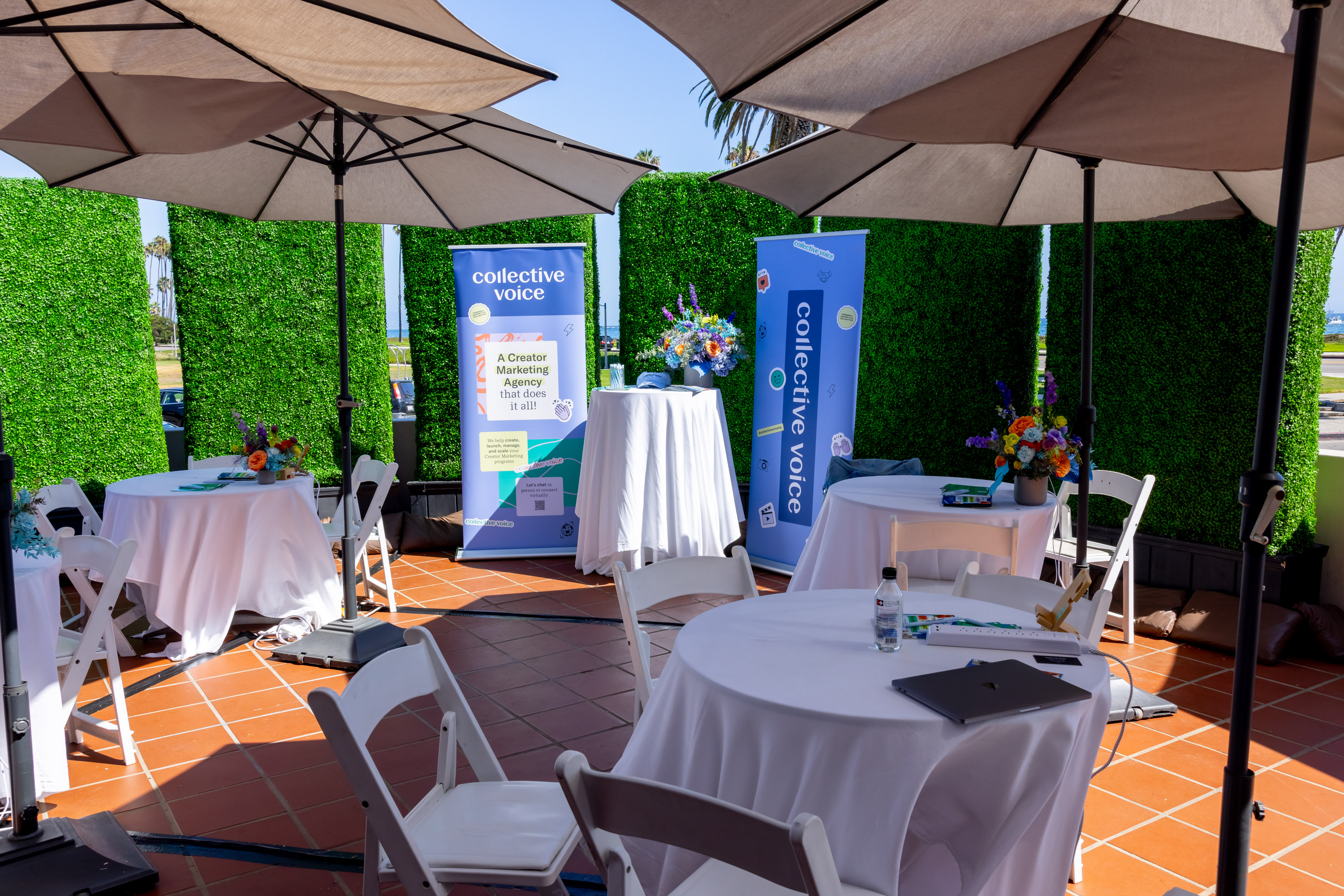 Premium Dedicated Meeting Patio/Area